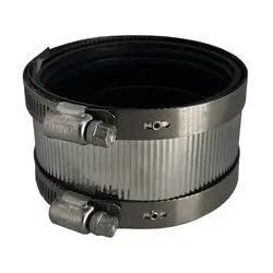 970810 - 1-1/2 In No-Hub Coupling, 316 Stainless Steel For Cast Iron & Dissimilar Metal Pipes 1