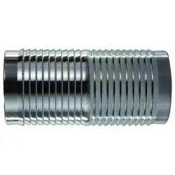 973654 - 1-1/4 In X 1-1/4 In Steel Hose Mender With Barbed Fittings 1