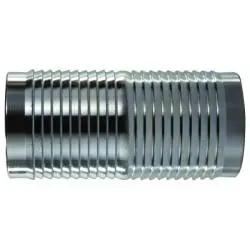 973656 - 2 In X 2 In Steel Mender With Hose Barbed Ends 1