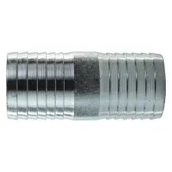 973901 - 3/4-In Hose Barbed Coupling, Galvanized Steel, Max Pressure 150 Psi 1