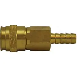 99867 - Brass Universal Hose Id Coupler 3/8-In Body & 1/4-In Hose Barb 1
