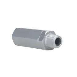 Af4 - 1/4 In Fnpt Inlet, 1/4 In Mnpt Outlet Aluminum And Copper In-Line Tool Filter, 2.35 In Length 1