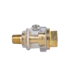 Al1 - 1/4 In Fnpt X 1/4 In Mnpt Steel & Polymer Air Line Lubricator, 120 Psi 1