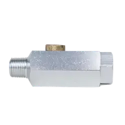 Al3 - 3/8 In Fnpt X 3/8 In Mnpt Aluminum Air Line Lubricator, 300 Psi 1