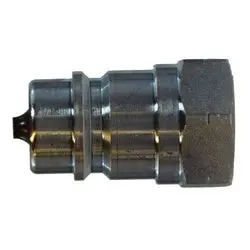 Anv1m - 1-In X 1-In Steel Iso-A Quick Disconnect Pipe Plug, 4000 Psi, Ball-Locking Mechanism 1