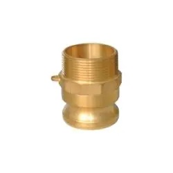 Cgf-075-B1 - 3/4 In Type F To 3/4 In Mnpt Brass Cam And Groove Adapter 1
