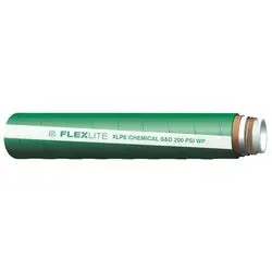 Chx-150 - 1-1/2 In X 100 Ft Epdm Rubber Chemical Suction Hose, 200 Psi, Green Color 1