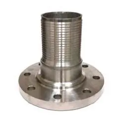 Cnfl-600Cr-S - 6 In Flanged X 6 In Hose Barbed Steel Crimplok Combination Nipple 1