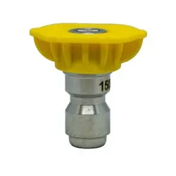 Dx251530 - Stainless Steel Quick Disconnect Spray Nozzle 1/4 In, 3 Gpm, 15° Spray Angle, 4000 Psi 1