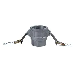 E-Cgd-125-A1 - 1-1/4-In Female Coupler X 1-1/4-In Female Npt Economy Series Type D Cam And Groove Coupler 1