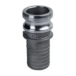 E-Cge-150-A1 - 1-1/2 In Male Adapter X 1-1/2 In Hose Shank Economy Aluminum Cam And Groove Fitting 1