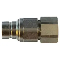 Ff14m - 1/4-In Body X 1/4-In Female Npt Steel Flat Face Pipe Plug With Zinc-Plated Finish 1