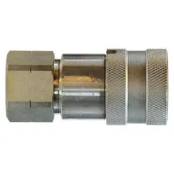 Ff3416f - 3/4-In Body X 1-In Female Npt Steel Flat Face Pipe Coupler 1