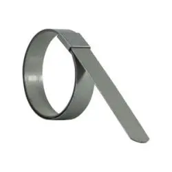 Fs8 - 2 In X 5/8 In X 0.022 In Stainless Steel Preformed Clamp 1