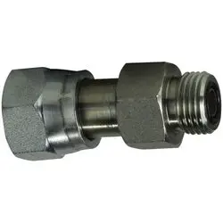 Fso240686 - Steel Reducer With 1/2 In Female Orfs And 3/8 In Male Orfs Connections 1