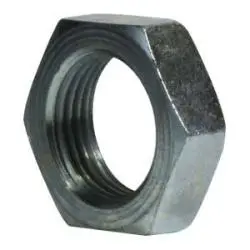 Fso30624 - Steel Bulkhead Locknut - 1-1/2 In Female O-Ring Face Seal X 1/4 In Connection 1