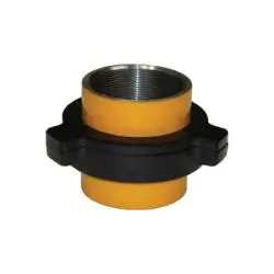 Ham100-400-Set - 4 In Mnpt & Fnpt Steel Hammer Union, 5.2 In Diameter, 5.79 In Height, 1000 Psi Cwp 1