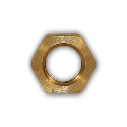 Lf111-2 - 1/8 In Npsl Lead-Free Brass Locknut With 0.68 In Hex Size 1