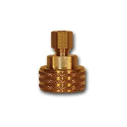 Lf124gh - 3/4 In Compression Fitting X 1/4 In Female Garden Hose Swivel - Lead-Free Brass 1