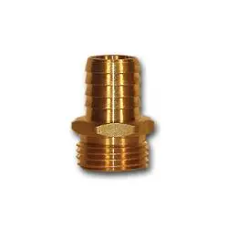 Lf29mgh-812 - 1/2 In Barbed X 3/4 In Mht Lead-Free Brass Male End Coupling 1