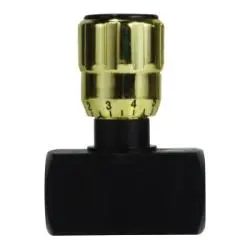 Mmnv16npt - 1 In Fnpt High Pressure Needle Valve, Carbon Steel, 3.62 In, 5000 Psi, 0-42 Gpm 1
