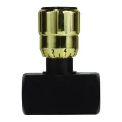 Mmnv8npt - High Pressure Needle Valve Fnpt 1/2 In, Carbon Steel, 5000 Psi, 0-42 Gpm 1