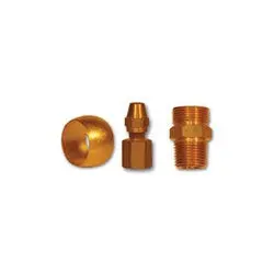 Nt270x6 - Brass Elbow Fitting, 3/8 In Od To 1/4 In Fpt, 150 Psi, -40 To 200°F 1