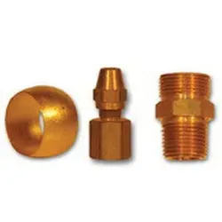 Nt69l-86Vs - 1/2 In Tube Od X 3/8 In Mpt Brass Long Elbow With Vibraseal Technology 1