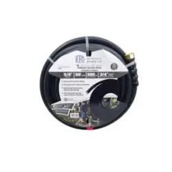 Oppwb-075-150Gh50 - 3/4 In X 50 Ft Rubber Water Hose, 150 Psi Pressure Rating 1