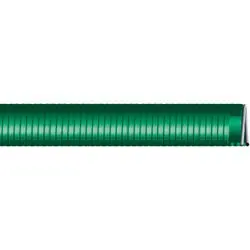 Sato-600 - 6 In X 100 Ft Green Pvc Reinforced Suction Hose With 6.75 In Od 1