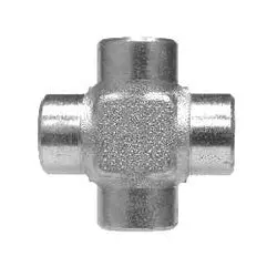 Ss5652-16-16-16-16 - 316 Stainless Steel Pipe Cross, 4 X 1-In Female Nptf Connections 1