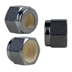 Ssc31816 - 1In Mid-Lok Flareless Tube Nut, 1-5/16-12 Thread, Stainless Steel 1