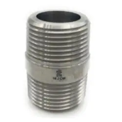 Sscn-08 - 1/2 In Mnpt X 1/2 In Mnpt Close L Stainless Steel Adapter 1