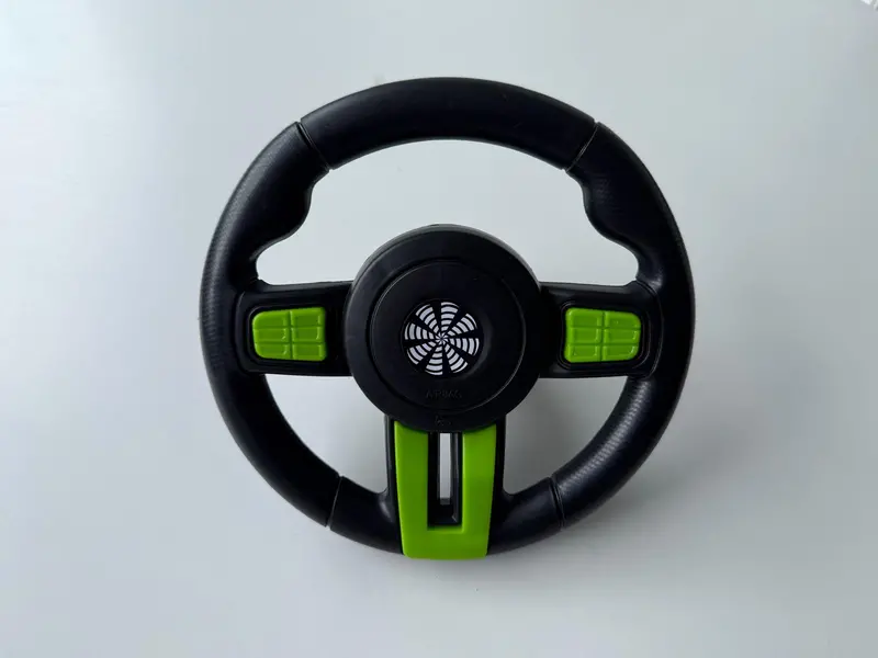 Steering Wheel Replacement Upgrade For Jeep 12V - Green 1