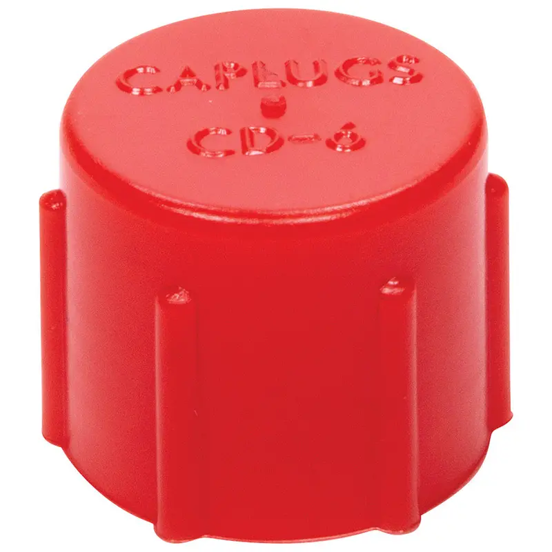Allstar Performance 50803 Protective -6 An Plastic End Caps (20-Pack) 1
