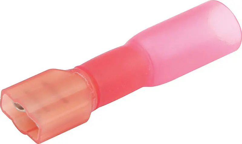 Allstar Performance 76068 Heat-Shrink Blade Terminals – Female Connectors, 22–18 Awg (10-Pack) 1