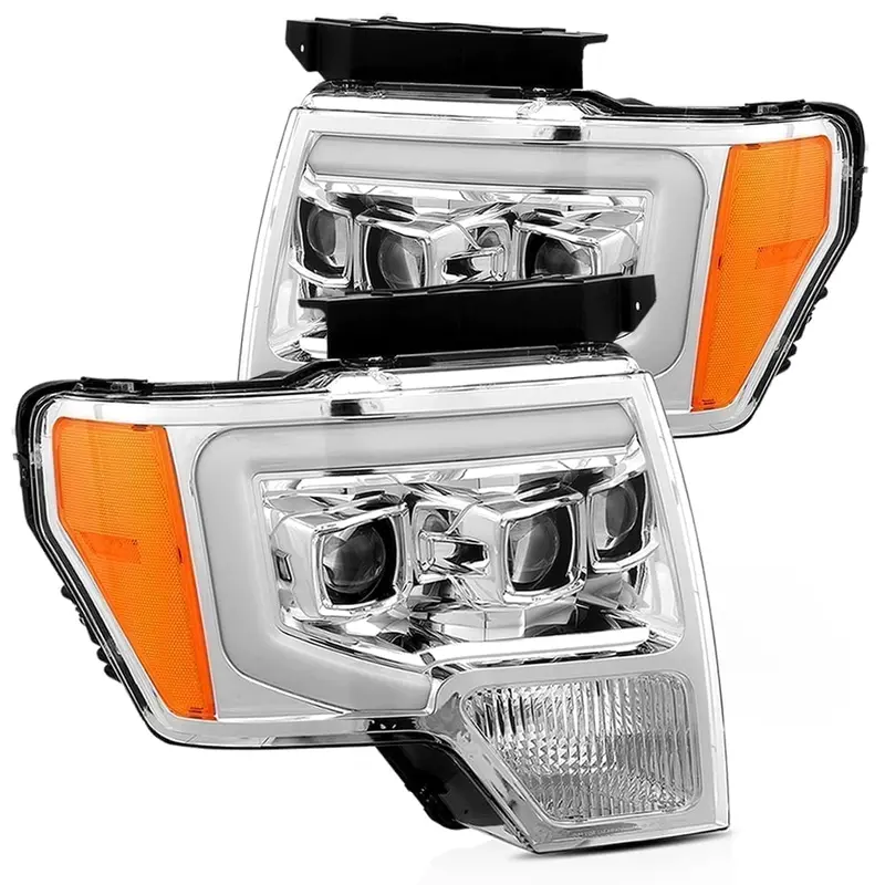 Alpharex Luxx-Series Projector Headlights – Led-Ready, Modern Beam Pattern 1