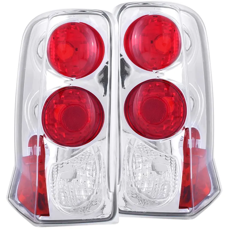 Anzo Usa 211011 Led Tail Light Assembly – Clear Lens With Chrome Housing (Pair) 1