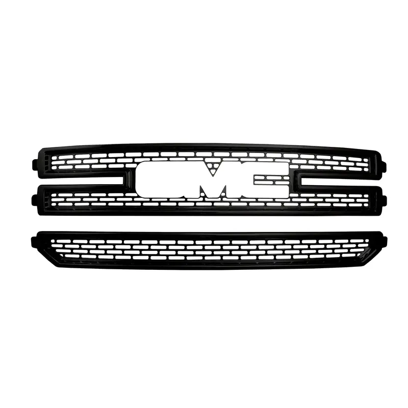 Coast To Coast Mesh Grill Overlay – Gloss Black Abs Plastic, Paintable Surface 1