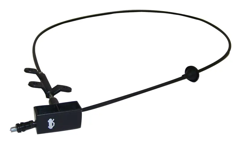 Crown Automotive Hood Release Cable – Direct Replacement For Jeep Models, Part #55076109 1