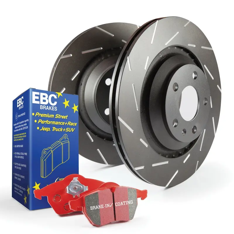 Ebc Brakes S4 Redstuff Performance Brake Kit With Usr Rotors 1
