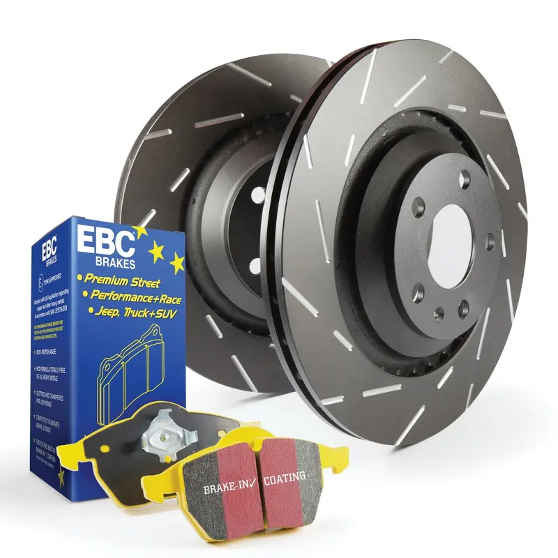 Ebc S9 Yellowstuff Brake Pad & Usr Drilled Rotor Kit – Track-Ready Performance Package 1