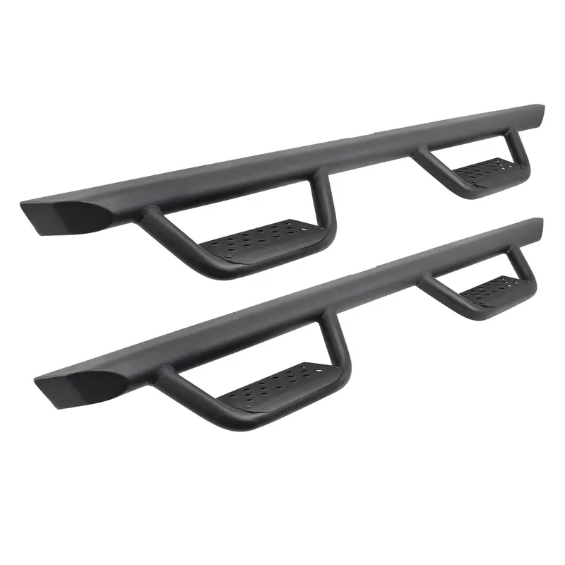 Go Rhino Dominator Xtreme D2 Side Steps – Double Cab With Rocker Panel Mounting Kit 1