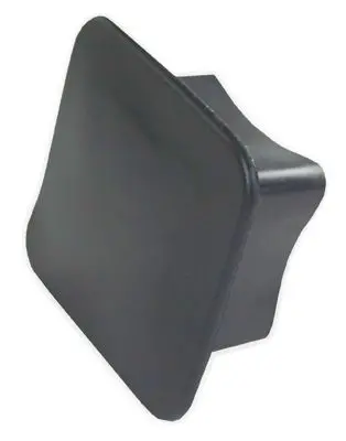 Husky Towing 2-Inch Receiver Plug – Push-In Style, Black Plastic Cap 1