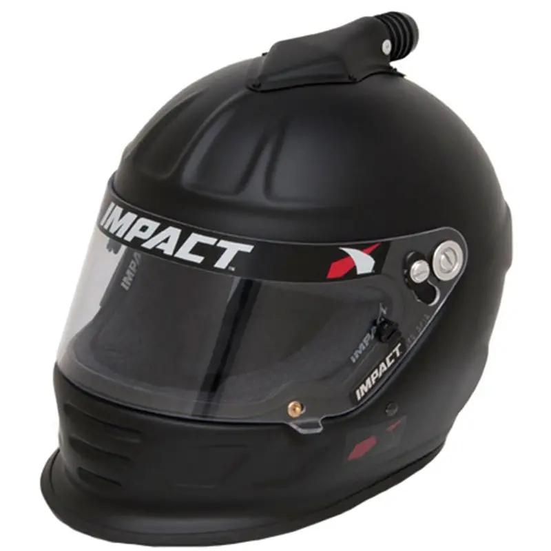 Impact Racing 19320712 Sa2020 Certified Helmet – Xx-Large Flat Black Air Draft 1