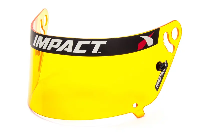 Impact Racing Amber Anti-Fog Shield For 1320 Air Drift / Super Sport Helmets 1