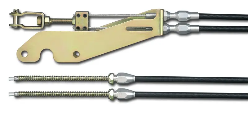 Lokar Ec-80Tutb Emergency Brake Cable Kit With Transmission-Mount Bracket 1