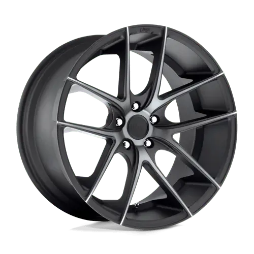 M130 19X8.5 Inch Black Matte Wheel With 5X120 Bolt Pattern And 35Mm Offset 1