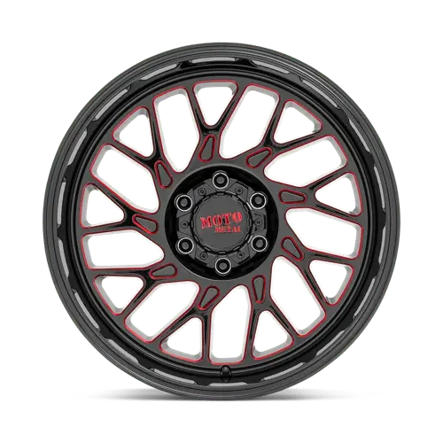 Moto Metal Mo805 22X10 Inch Gloss Black Machined Lip Wheel – 6X135Mm, -18Mm Offset 1