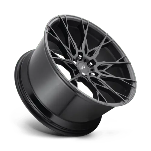 Niche M183 Forged Monoblock Wheel – 20X10 Inches, 5X4.5 Bolt Pattern, Matte Black, +40Mm Offset 1